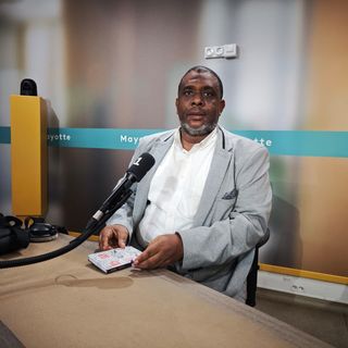 Mikadadi Abdullah, porte-parole de La France Insoumise à Mayotte · ©Raphaël Cann