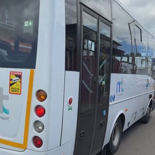 Bus sur le réseau de transport du Sud. · ©Martinique la 1ère